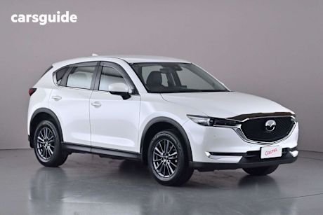 White 2021 Mazda CX-5 Wagon Touring (Awd)