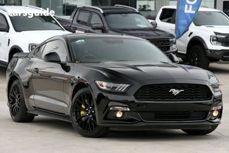Black 2016 Ford Mustang Coupe Fastback 2.3 Gtdi