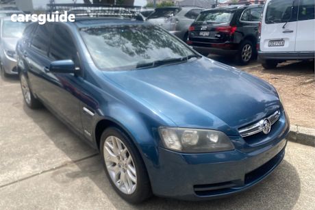 Blue 2009 Holden Commodore Sportswagon Omega