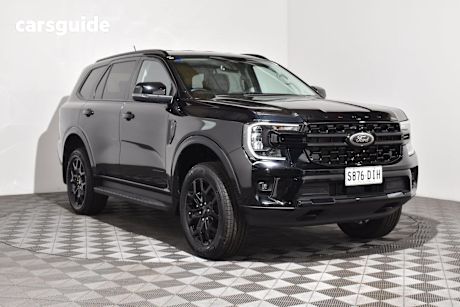 Black 2023 Ford Everest Wagon Sport (4Wd)