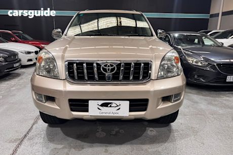 Gold 2007 Toyota Landcruiser Prado Wagon Gxl (4X4)