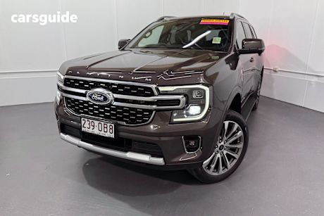 Brown 2024 Ford Everest Wagon Platinum (4Wd)