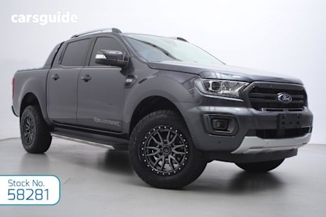 Grey 2022 Ford Ranger Double Cab Pick Up Wildtrak 3.2 (4X4)