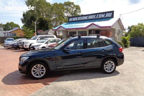 Blue 2015 BMW X1 Wagon Sdrive 18D