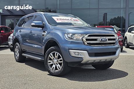 Blue 2017 Ford Everest Wagon Trend (Rwd)