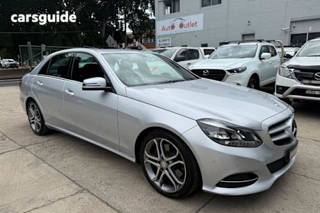 Silver 2014 Mercedes-Benz E200 Sedan