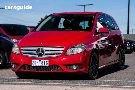 Red 2012 Mercedes-Benz B200 Hatchback Cdi Be