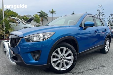 Blue 2012 Mazda CX-5 Wagon Grand Tourer (4X4)