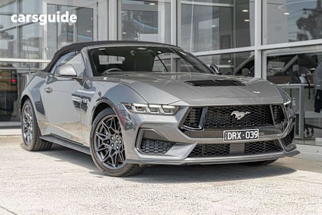 Grey 2023 Ford Mustang Convertible Gt 5.0 V8