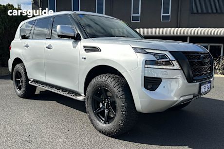 Silver 2021 Nissan Patrol Wagon Ti (4X4)