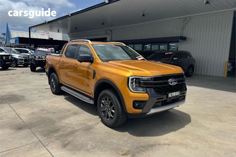 Orange 2023 Ford Ranger Double Cab Pick Up Wildtrak 3.0 (4X4)