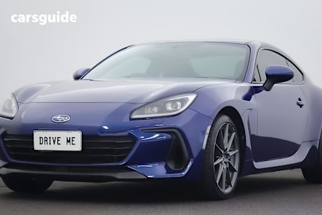 Blue 2023 Subaru BRZ Coupe S
