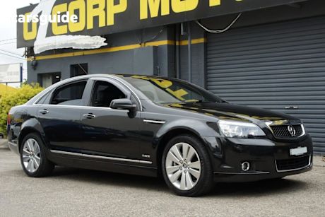Black 2009 Holden Caprice Sedan