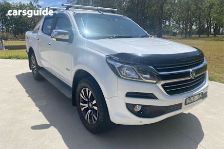 White 2016 Holden Colorado Crew Cab Pickup Ltz (4X4)
