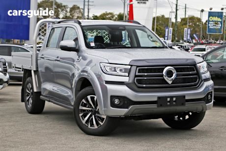 Silver 2025 GWM Cannon Dual Cab Utility Lux (4X4)