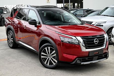 Red 2023 Nissan Pathfinder Wagon Ti-L (4Wd)