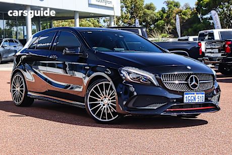 Black 2017 Mercedes-Benz A250 Hatchback Sport