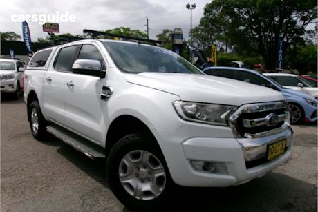 White 2018 Ford Ranger Dual Cab Utility Xlt 3.2 (4X4)