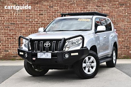 Silver 2014 Toyota Landcruiser Prado Wagon Gxl (4X4)