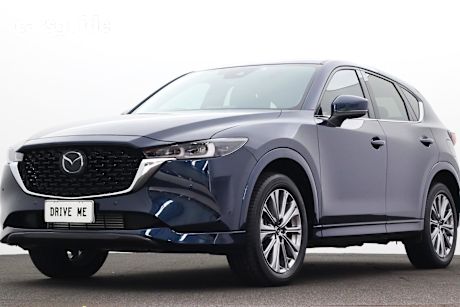 Blue 2023 Mazda CX-5 Wagon G35 Akera Turbo (Awd)