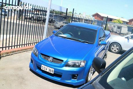 Blue 2008 Holden Commodore Utility Ss-V