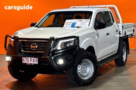 White 2019 Nissan Navara Dual Cab Pick-up Sl (4X4)