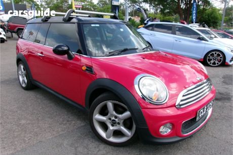 Red 2011 Mini Clubman Wagon Cooper