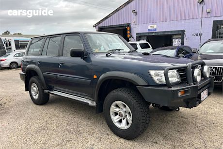 Blue 2004 Nissan Patrol Wagon St (4X4)