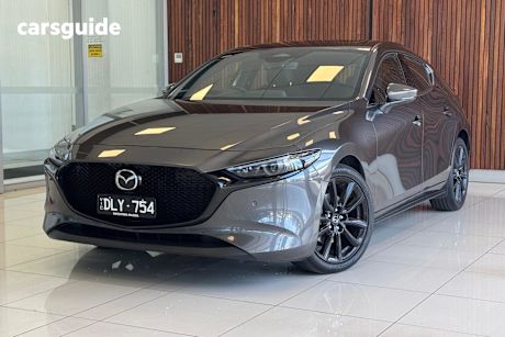 Grey 2024 Mazda 3 Hatchback G25 Astina