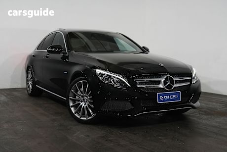 Black 2016 Mercedes-Benz C350 Sedan E