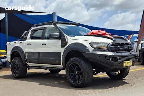 White 2016 Ford Ranger Crew Cab Pickup Xl 2.2 Hi-Rider (4X2)
