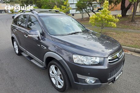 Grey 2012 Holden Captiva SUV 7 LX (4X4) CG MY12