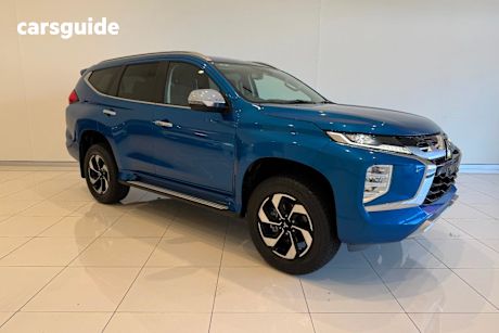 Blue 2024 Mitsubishi Pajero Sport Wagon Gls (4Wd) 7 Seat
