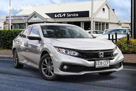 Silver 2019 Honda Civic Sedan Vti-S