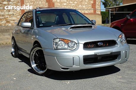 Silver 2005 Subaru Impreza Sedan Wrx (Awd)