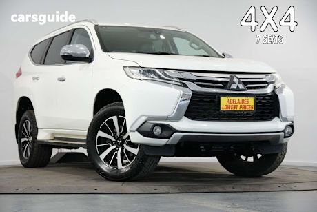 White 2016 Mitsubishi Pajero Sport Wagon Gls (4X4)