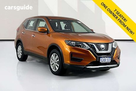 Orange 2019 Nissan X-Trail Wagon St 7 Seat (2Wd)
