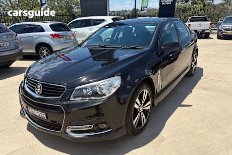 Black 2015 Holden Commodore Sedan Sv6 Storm