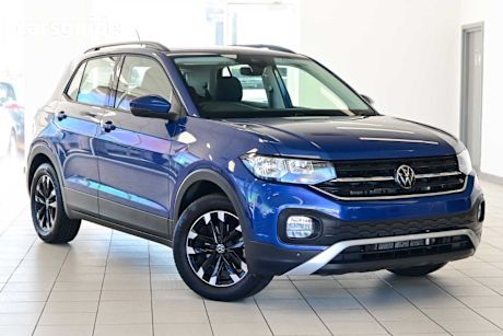 Blue 2023 Volkswagen T-Cross Wagon 85Tfsi Life
