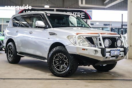 Silver 2016 Nissan Patrol Wagon Ti (4X4)