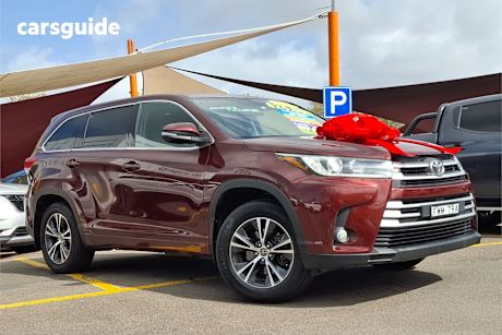 Red 2017 Toyota Kluger Wagon Gx (4X4)