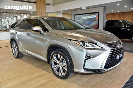 Silver 2017 Lexus RX200T Wagon Luxury