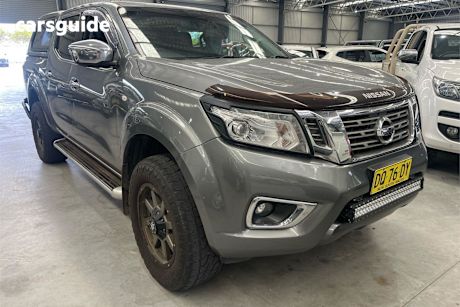 Grey 2017 Nissan Navara Dual Cab Utility St (4X4)