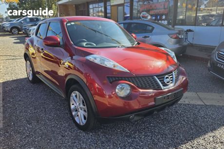 Red 2013 Nissan Juke Wagon St (Fwd)