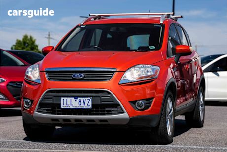 Orange 2012 Ford Kuga Wagon Trend