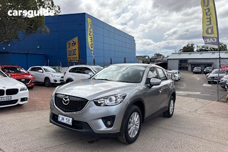 Silver 2013 Mazda CX-5 Wagon Maxx Sport (4X4)