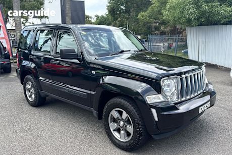 Black 2009 Jeep Cherokee Wagon Sport (4X4)
