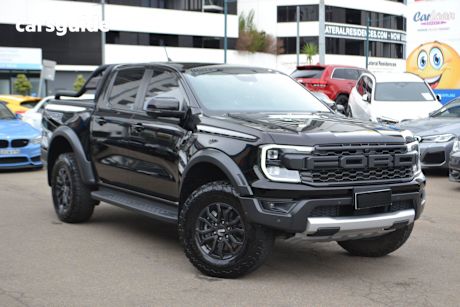 Black 2022 Ford Ranger Double Cab Pick Up Raptor 3.0 (4X4)