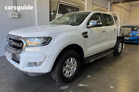 White 2017 Ford Ranger Crew Cab Pickup Xlt 3.2 Hi-Rider (4X2)