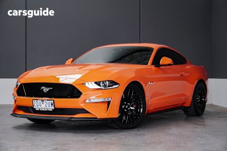 Orange 2020 Ford Mustang Fastback Gt 5.0 V8